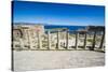 Acropolis of Lindos, Rhodes, Dodecanese Islands, Greek Islands, Greece, Europe-Michael Runkel-Stretched Canvas