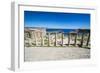 Acropolis of Lindos, Rhodes, Dodecanese Islands, Greek Islands, Greece, Europe-Michael Runkel-Framed Photographic Print