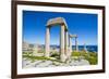 Acropolis of Lindos, Rhodes, Dodecanese Islands, Greek Islands, Greece, Europe-Michael Runkel-Framed Photographic Print