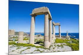 Acropolis of Lindos, Rhodes, Dodecanese Islands, Greek Islands, Greece, Europe-Michael Runkel-Mounted Photographic Print