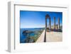 Acropolis of Lindos, Rhodes, Dodecanese Islands, Greek Islands, Greece, Europe-Michael Runkel-Framed Photographic Print