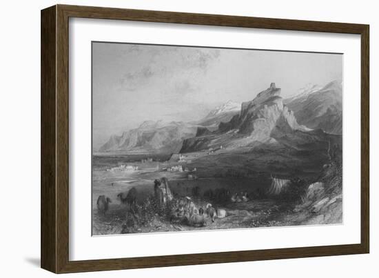 Acropolis of Sardis-Thomas Allom-Framed Giclee Print