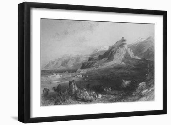 Acropolis of Sardis-Thomas Allom-Framed Giclee Print