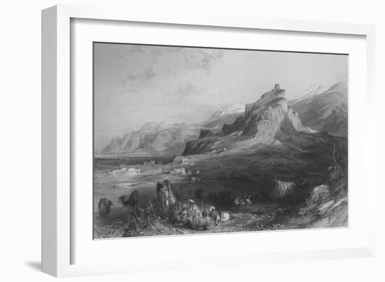 Acropolis of Sardis-Thomas Allom-Framed Giclee Print