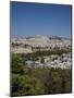 Acropolis on the Skyline, Athens, Greece, Europe-Angelo Cavalli-Mounted Photographic Print