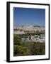 Acropolis on the Skyline, Athens, Greece, Europe-Angelo Cavalli-Framed Photographic Print