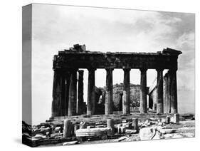 Acropolis, Parthenon, East Side, Athens, Greece-null-Stretched Canvas