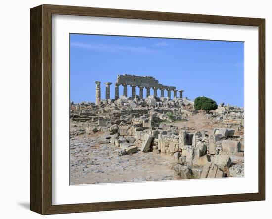 Acropolis, Selinunte, Sicily, Italy-Peter Thompson-Framed Photographic Print