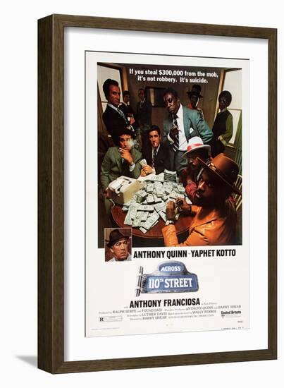 Across 110th Street, 1972-null-Framed Art Print