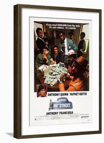 Across 110th Street, 1972-null-Framed Art Print