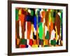 Across A Crowded Room-Ruth Palmer-Framed Art Print