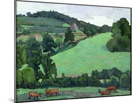 Across Bolham Water-Robert Polhill Bevan-Mounted Giclee Print