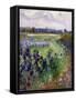 Across Great Green, Burgate-Timothy Easton-Framed Stretched Canvas