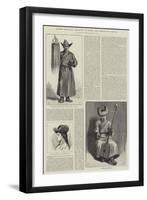 Across Mongolia, Sketches in Ourga, the Mongolian Capital-null-Framed Giclee Print