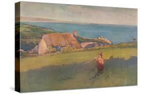 'Across Mounts Bay', c1880-Elizabeth Adela Forbes-Stretched Canvas