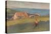 'Across Mounts Bay', c1880-Elizabeth Adela Forbes-Stretched Canvas