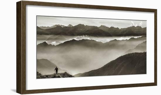 Across My World-Fulvio Ferrua-Framed Art Print