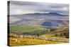 Across Ribblesdale to Ingleborough from Above Stainforth Near Settle, Yorkshire Dales, Yorkshire-Mark Sunderland-Stretched Canvas