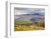 Across Ribblesdale to Ingleborough from Above Stainforth Near Settle, Yorkshire Dales, Yorkshire-Mark Sunderland-Framed Photographic Print