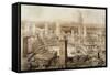 Across Siena, Fragments d'Architecture du Moyen Age et de La Renaissance, Engraved Chauvet-null-Framed Stretched Canvas