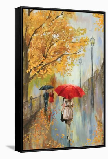 Across the Avenue-Allison Pearce-Framed Stretched Canvas