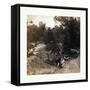 Across the Continent on the Union Pacific Railway-null-Framed Stretched Canvas