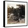 Across the Continent on the Union Pacific Railway-null-Framed Stretched Canvas