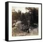 Across the Continent on the Union Pacific Railway-null-Framed Stretched Canvas