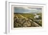 Across the Continent, Westward the Course of Empire Takes Its Way, 1868-Currier & Ives-Framed Giclee Print