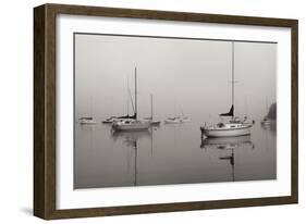 Across the Lake - BW-Tammy Putman-Framed Photographic Print