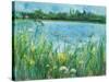 Across The Lake-Ann Oram-Stretched Canvas