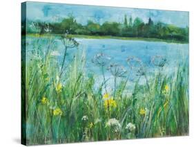 Across The Lake-Ann Oram-Stretched Canvas