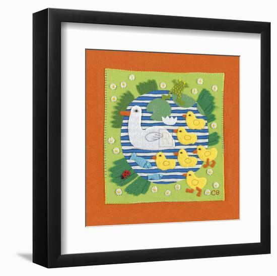 Across The Pond-Clare Beaton-Framed Art Print