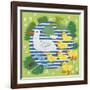 Across The Pond-Clare Beaton-Framed Giclee Print