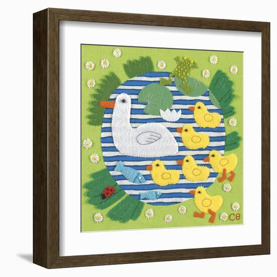 Across The Pond-Clare Beaton-Framed Giclee Print