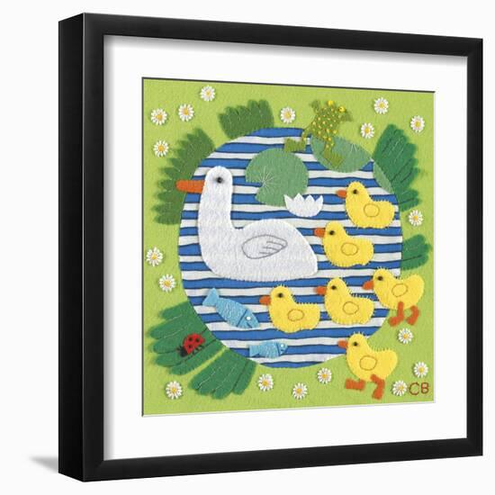 Across The Pond-Clare Beaton-Framed Giclee Print