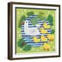 Across The Pond-Clare Beaton-Framed Giclee Print