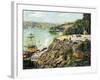 Across the River, New York, C.1910-Ernest Lawson-Framed Giclee Print