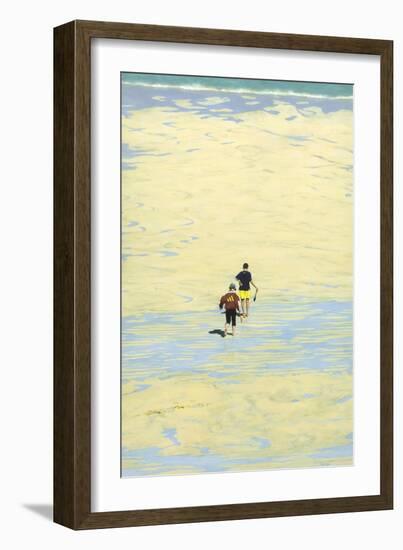 Across the Space-Simon Cook-Framed Giclee Print