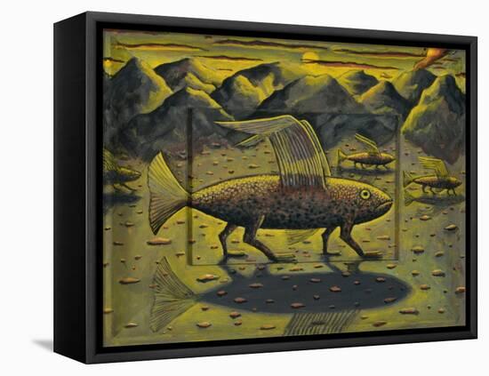 Across The Tableau Of My Dream-PJ Crook-Framed Stretched Canvas