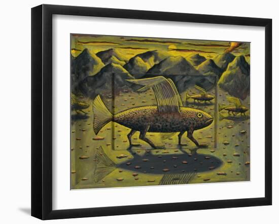 Across The Tableau Of My Dream-PJ Crook-Framed Giclee Print