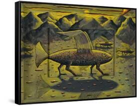 Across The Tableau Of My Dream-PJ Crook-Framed Stretched Canvas