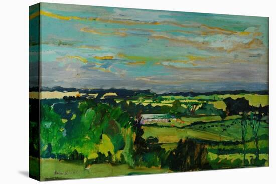 Across the Valley, Bedfordshire, 1973-Brenda Brin Booker-Stretched Canvas