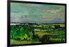 Across the Valley, Bedfordshire, 1973-Brenda Brin Booker-Framed Giclee Print