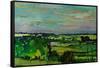 Across the Valley, Bedfordshire, 1973-Brenda Brin Booker-Framed Stretched Canvas