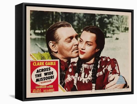 Across the Wide Missouri, 1951-null-Framed Stretched Canvas