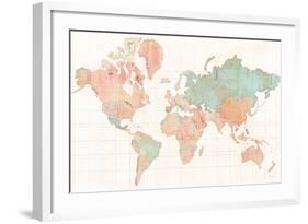 Across the World-Sue Schlabach-Framed Art Print