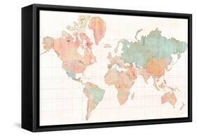 Across the World-Sue Schlabach-Framed Stretched Canvas