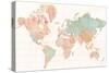 Across the World-Sue Schlabach-Stretched Canvas