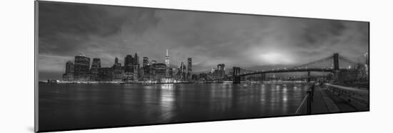 Across to Manhattan-Assaf Frank-Mounted Giclee Print